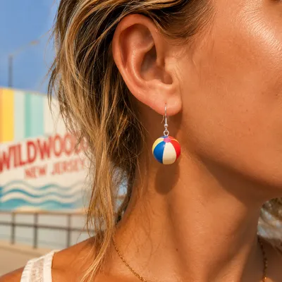 Beach Ball Earrings